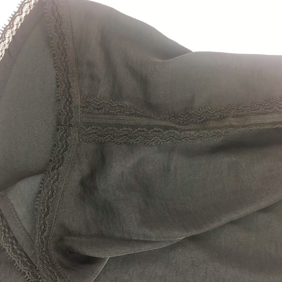 NWOT Who What Where Olive Green Satin Cami - Picture 6 of 7